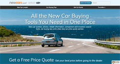 Desktop Screenshot of newcars.com